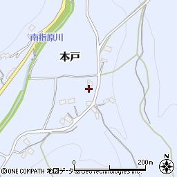 茨城県笠間市本戸4673周辺の地図