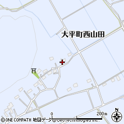 栃木県栃木市大平町西山田2963周辺の地図