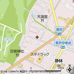 栃木県小山市喜沢1151周辺の地図