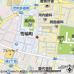 栃木県足利市雪輪町2462-2周辺の地図