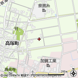 石川県加賀市高塚町ヲ周辺の地図