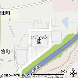 ソディック加賀事業所周辺の地図