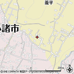 長野県小諸市菱平171-7周辺の地図