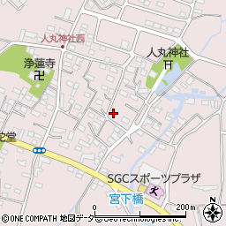 栃木県佐野市小中町1043周辺の地図