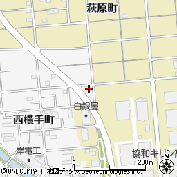 群馬県高崎市西横手町602周辺の地図