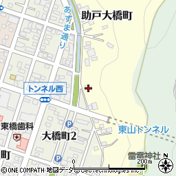 栃木県足利市助戸大橋町1953周辺の地図