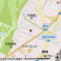 栃木県小山市喜沢1153周辺の地図