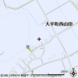 栃木県栃木市大平町西山田2966周辺の地図