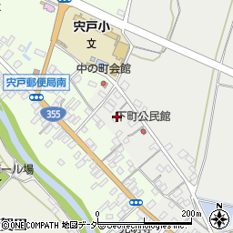 茨城県笠間市橋爪63周辺の地図
