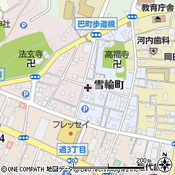 栃木県足利市雪輪町2496周辺の地図