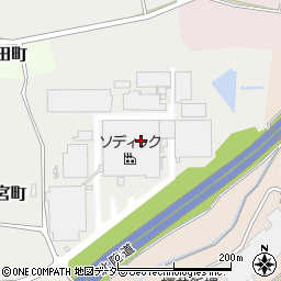 石川県加賀市宮町カ周辺の地図