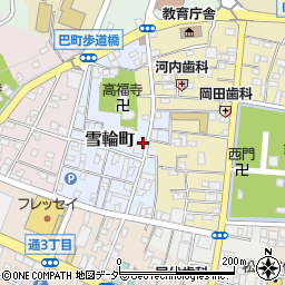 栃木県足利市雪輪町2182-1周辺の地図