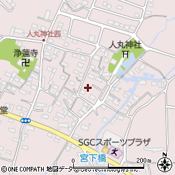 栃木県佐野市小中町1046周辺の地図