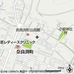 栃木県佐野市奈良渕町345-7周辺の地図