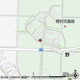 茨城県筑西市野周辺の地図