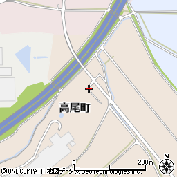 石川県加賀市高尾町山林ネ周辺の地図