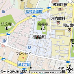 栃木県足利市雪輪町2506周辺の地図