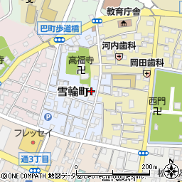栃木県足利市雪輪町2463周辺の地図