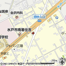 セブンイレブン水戸住吉町店周辺の地図