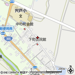 茨城県笠間市橋爪69周辺の地図