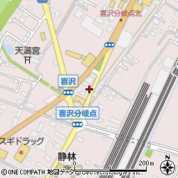 栃木県小山市喜沢738周辺の地図