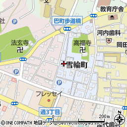 栃木県足利市雪輪町2500周辺の地図