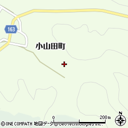 石川県小松市小山田町と周辺の地図