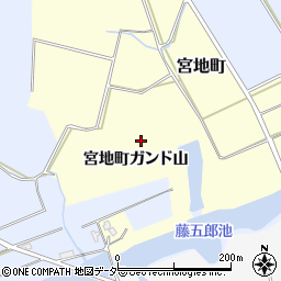石川県加賀市宮地町（な）周辺の地図