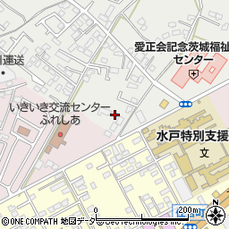 茨城県水戸市元吉田町1821周辺の地図