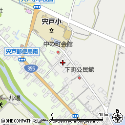 茨城県笠間市橋爪8周辺の地図