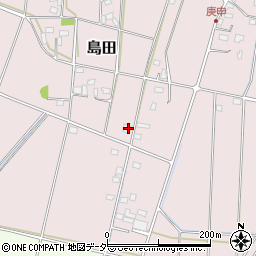 栃木県小山市島田198周辺の地図