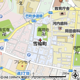 栃木県足利市雪輪町2521周辺の地図