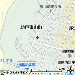 栃木県足利市助戸東山町937周辺の地図