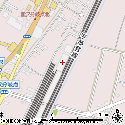 栃木県小山市喜沢552周辺の地図