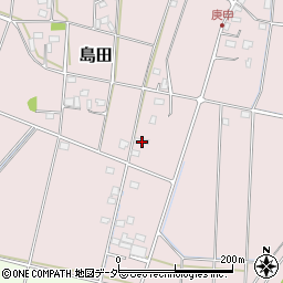 栃木県小山市島田194周辺の地図
