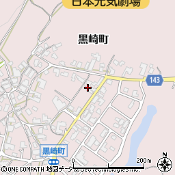 北陸中日新聞黒崎周辺の地図