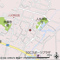 栃木県佐野市小中町1052周辺の地図
