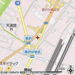 栃木県小山市喜沢737周辺の地図