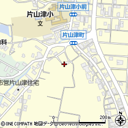 石川県加賀市片山津町エ周辺の地図