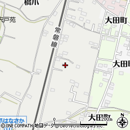 茨城県笠間市橋爪973周辺の地図