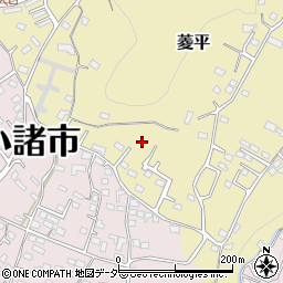 長野県小諸市菱平166周辺の地図