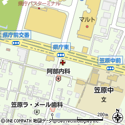 すぎのや本陣水戸県庁前店周辺の地図