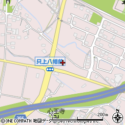 ファミリーマート太田只上町店周辺の地図