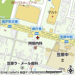 そばうどん和食 すぎのや本陣 水戸県庁前店周辺の地図