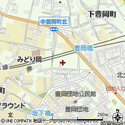 群馬県高崎市下豊岡町1271周辺の地図