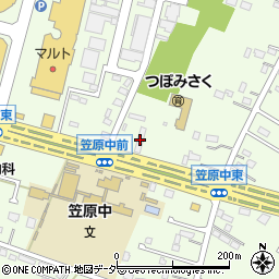 ＥＮＥＯＳ茨城県庁前ＳＳ周辺の地図
