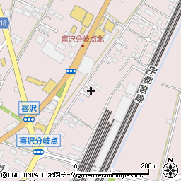 栃木県小山市喜沢542周辺の地図