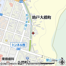 栃木県足利市助戸大橋町1823周辺の地図