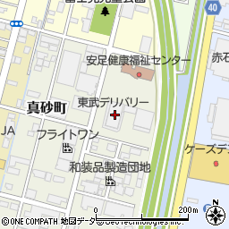 栃木県足利市真砂町3-3周辺の地図