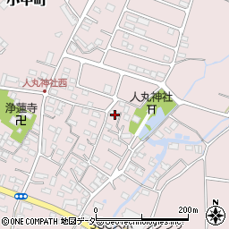 栃木県佐野市小中町1058周辺の地図